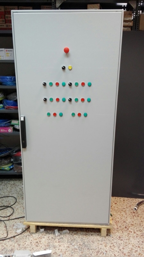 instalacion cuadro de control