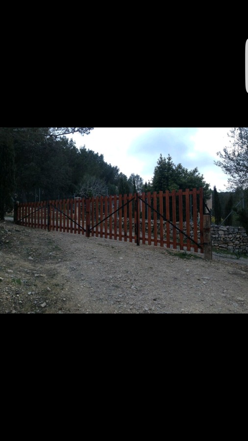 Barreras de acebuche 