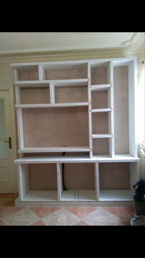 Mueble de escayola