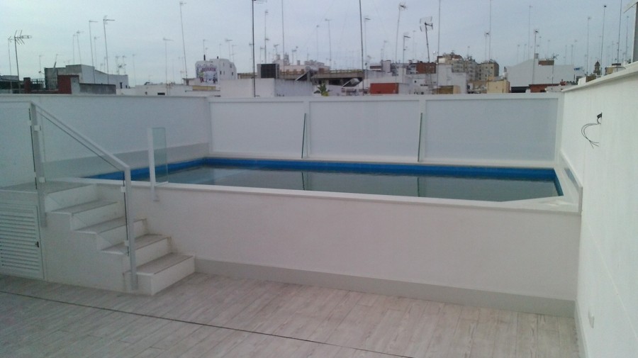 Piscina en cubierta