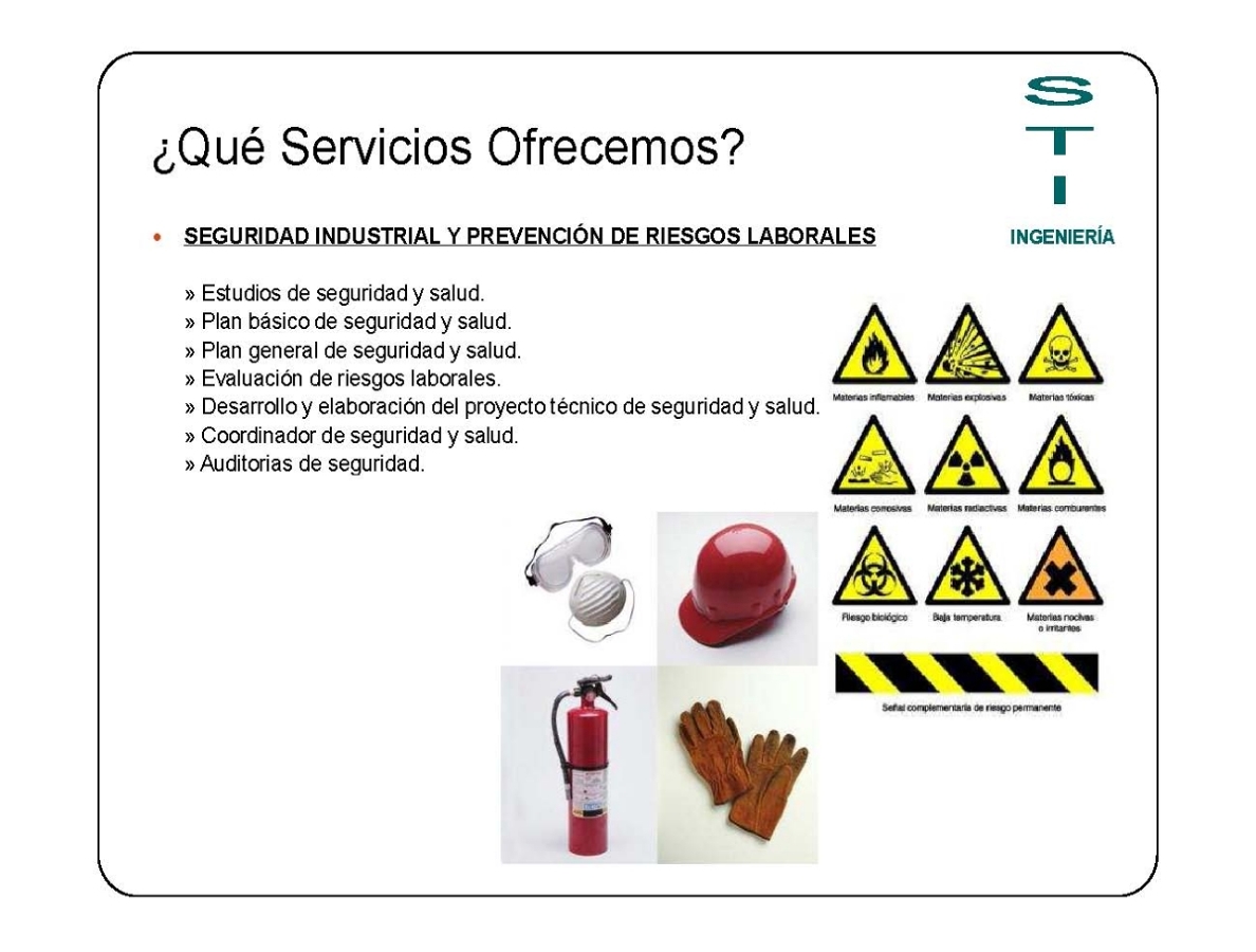 SEGURIDAD INDUSTRIAL Y PREVENCIÓN DE RIESGOS LABORALES
