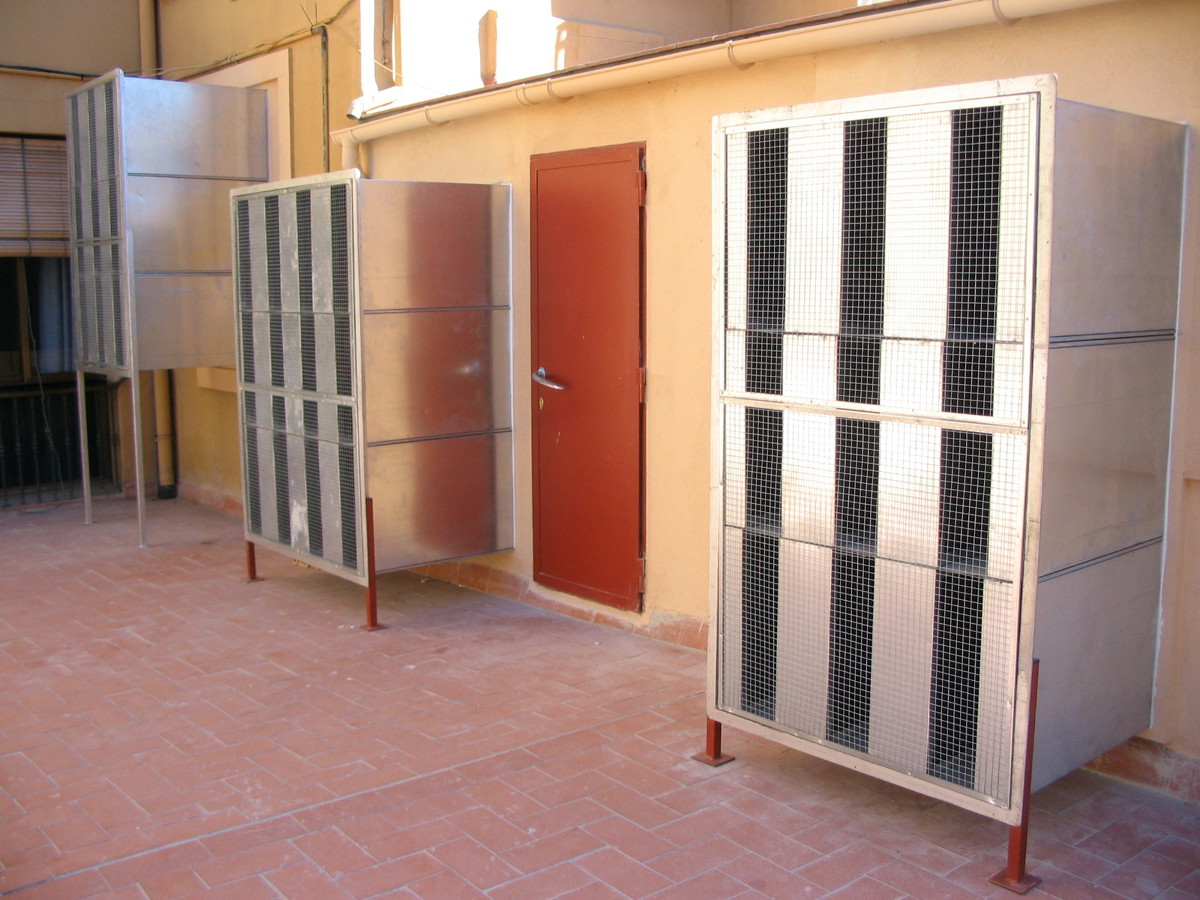 Silenciadores de entrada y salida de aire