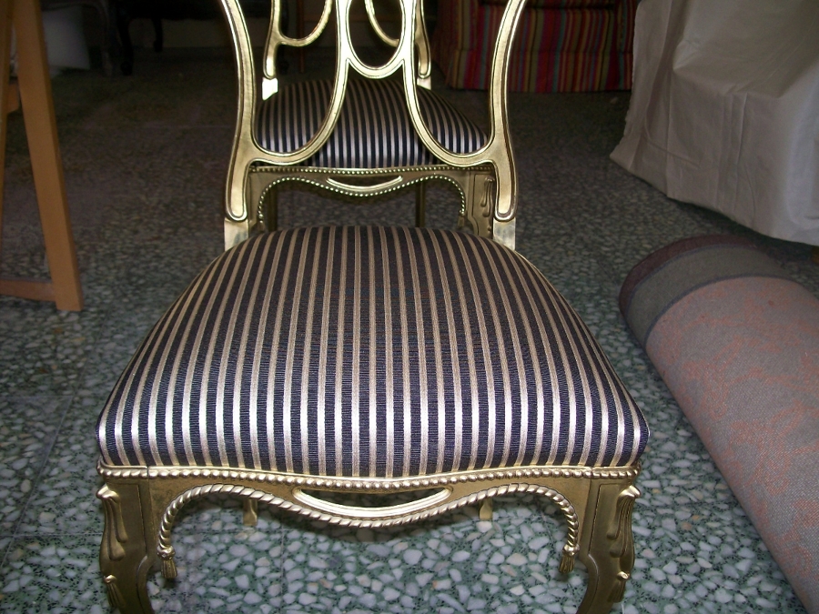 silla clasica forja