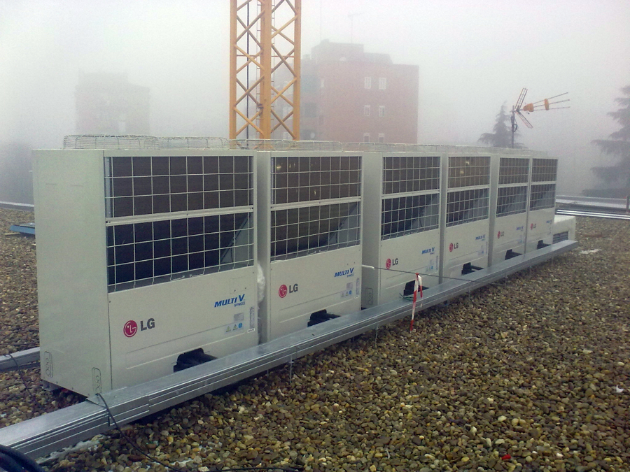 Sistema VRF recuperacion de calor