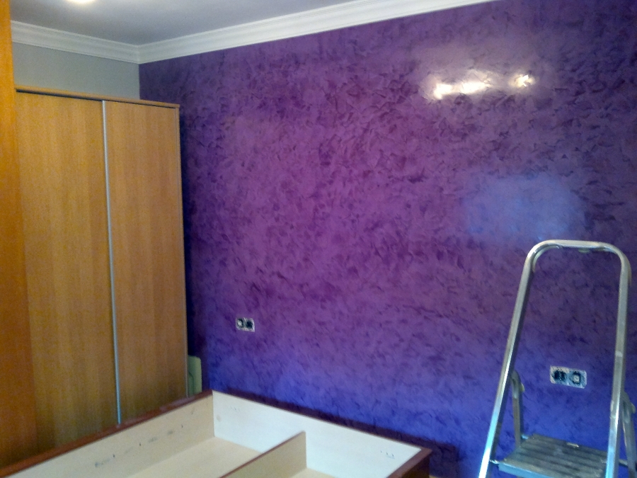 stucco morado