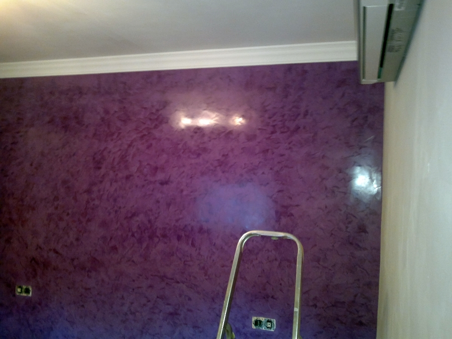 stucco morado