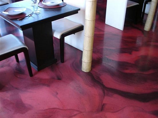 Suelo decorativo
