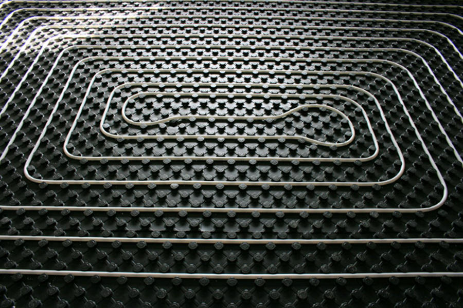 Suelo radiante por agua