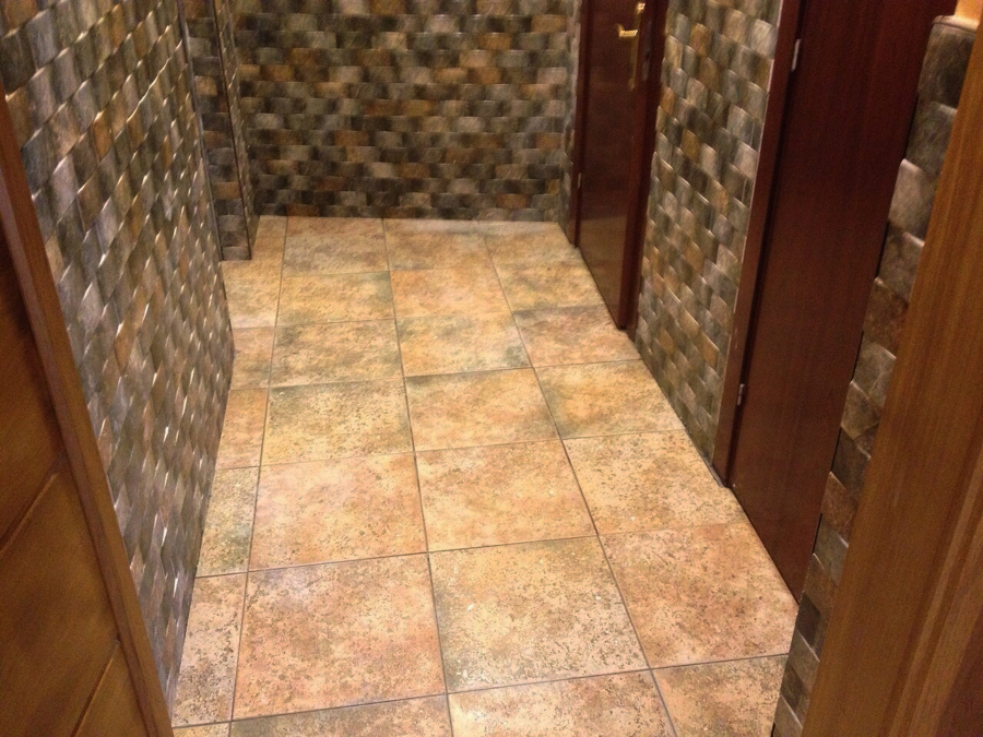 Colocación de gres y azulejo