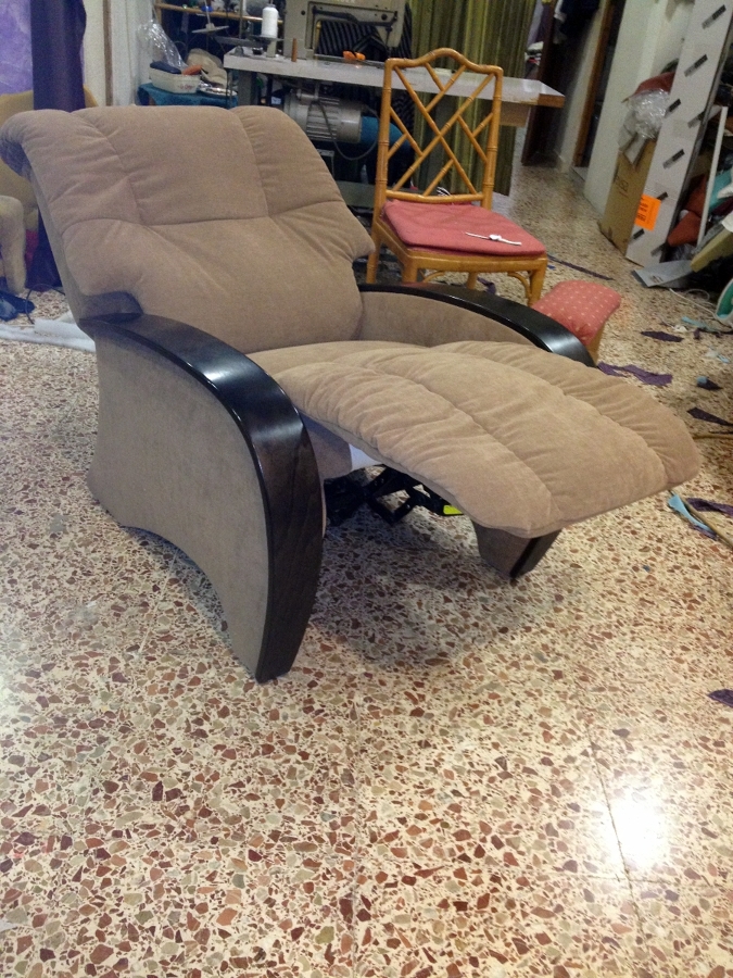 tapizado de sillón relax