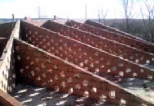 Tejados de ladrillo