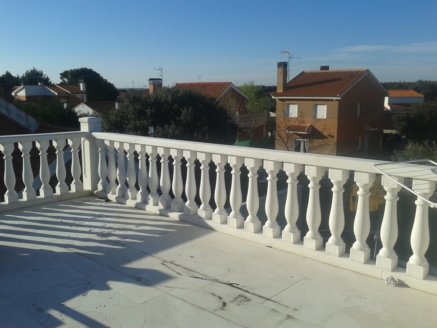 Terraza casa Pioz 
