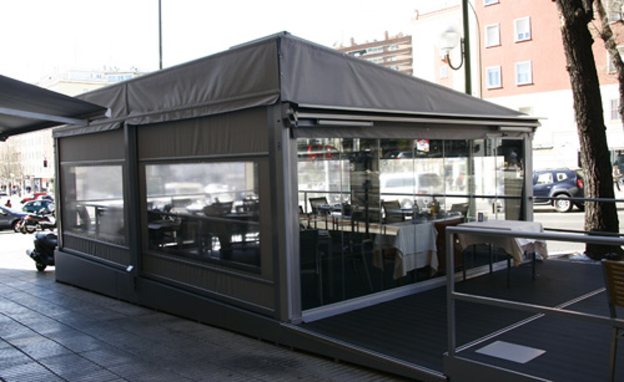 terraza toldo