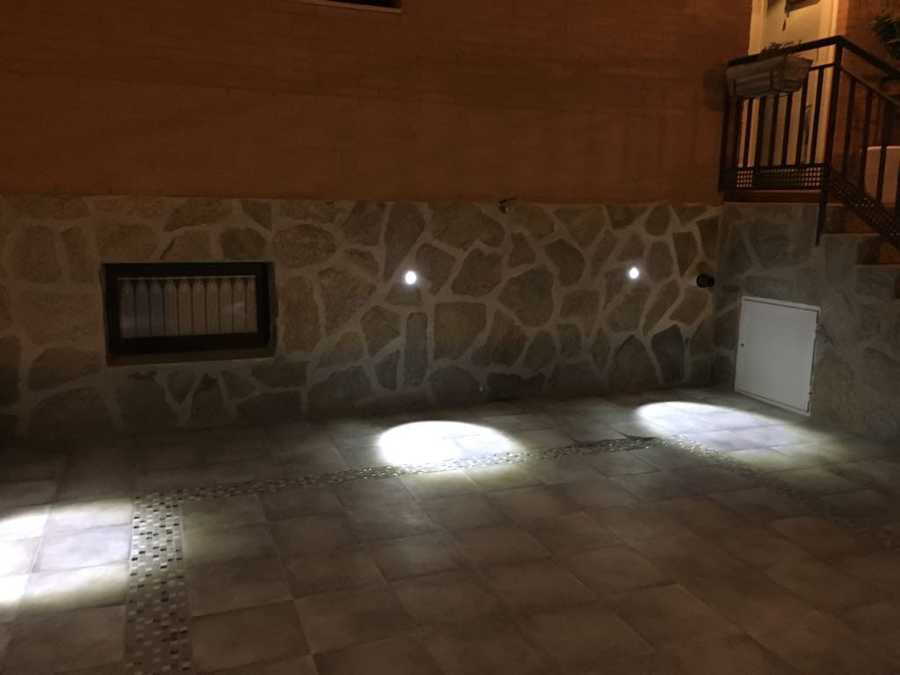 Después REFORMA DE PATIO A RUSTICO