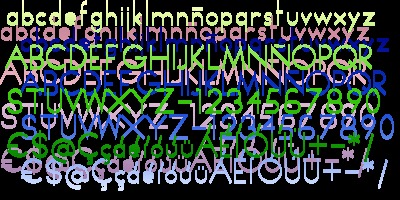 Tipografía Anxo