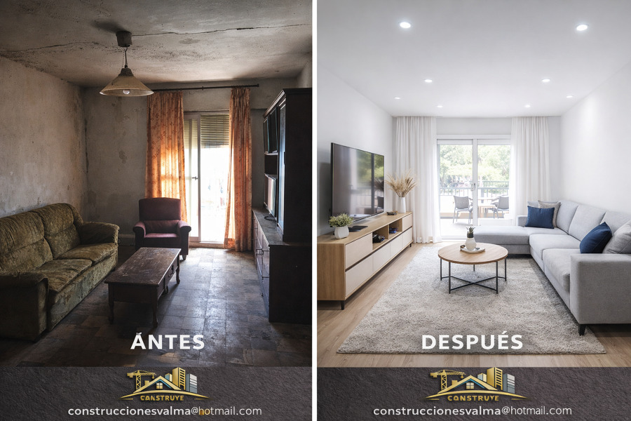 renovación salón