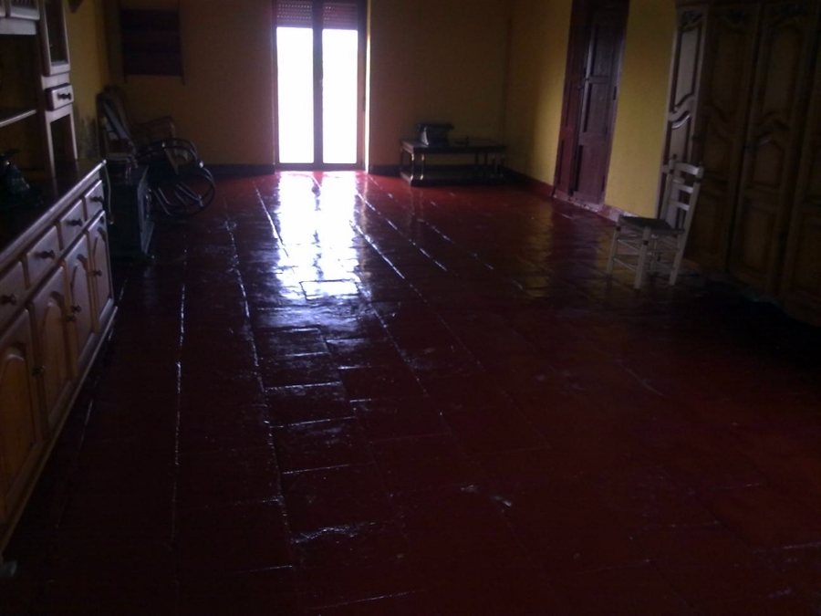 Tratamiento de suelo de hormigon