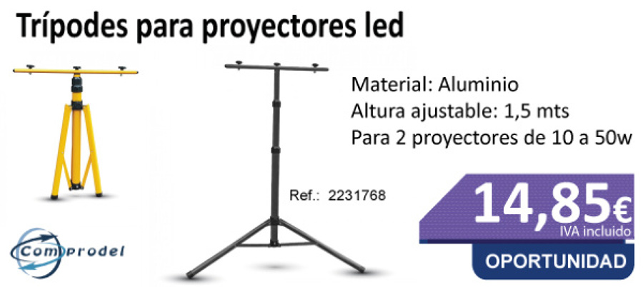 Trípode para proyectores