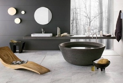 Un baño con estilo propio