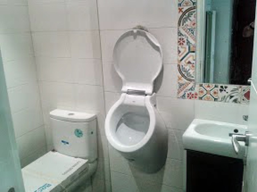 urinario con tapa