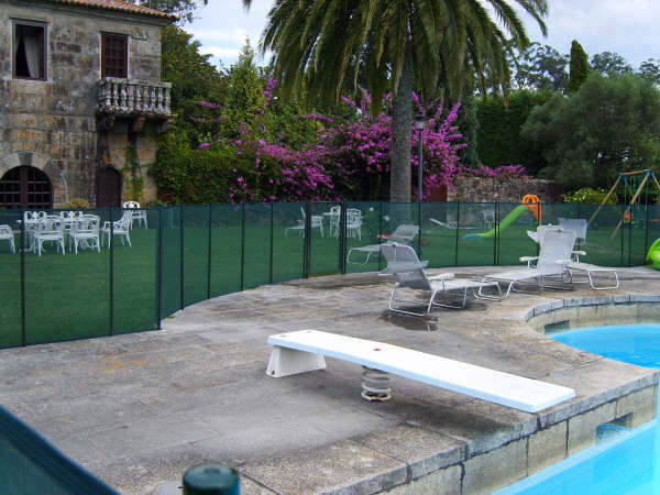 Valla para piscina, desmontable