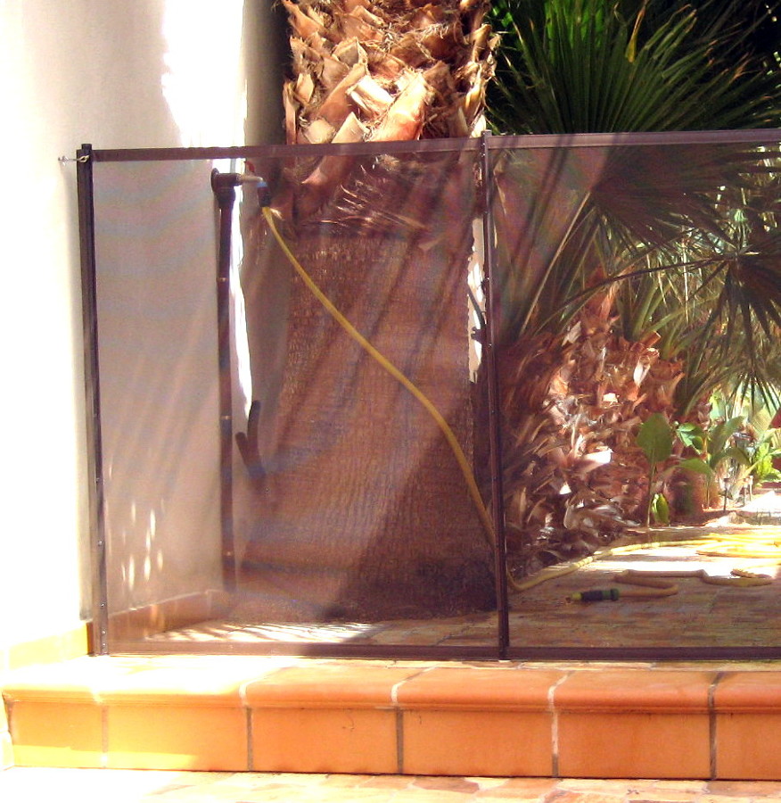 Valla para piscina, desmontable