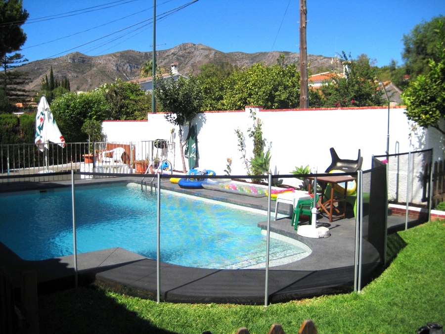 Valla para piscina, desmontable