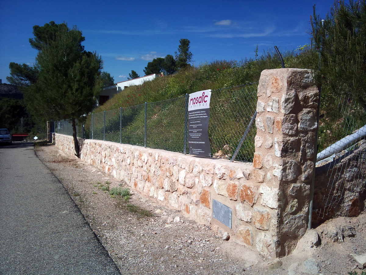 Vallado de parcela
