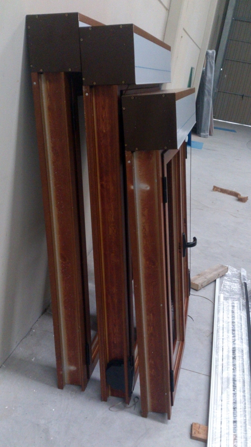 Ventanas en imitación madera