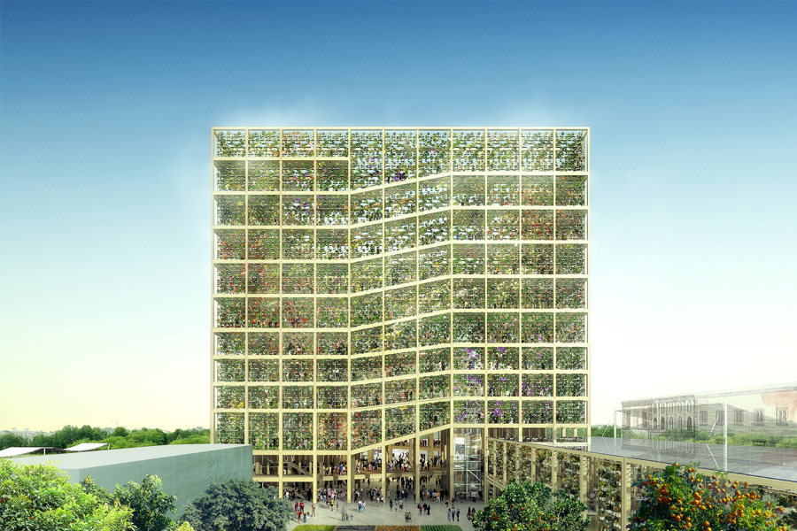 Edificio verde