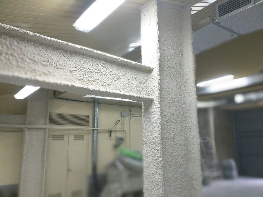 Proteccion estructural con Proyeccion de Vermiculita