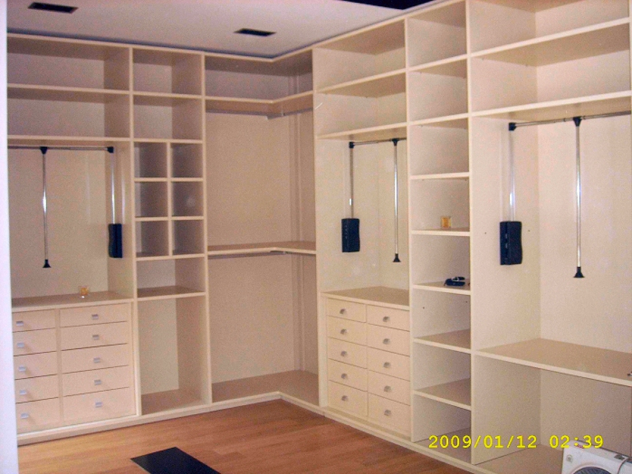 vestidor blanco