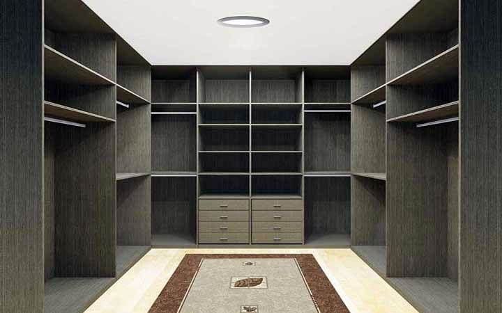 vestidor en L