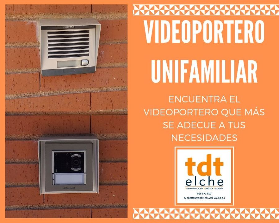 VIDEOPORTERO UNIFAMILIAR