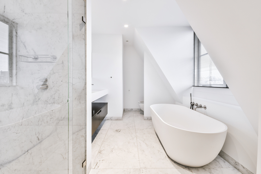 Baño la finca