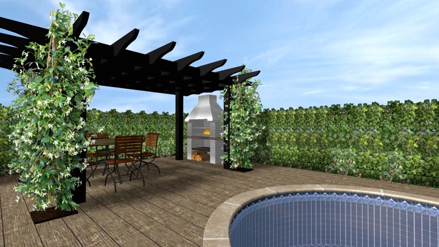 Vista en 3D, proyecto en Alicante
