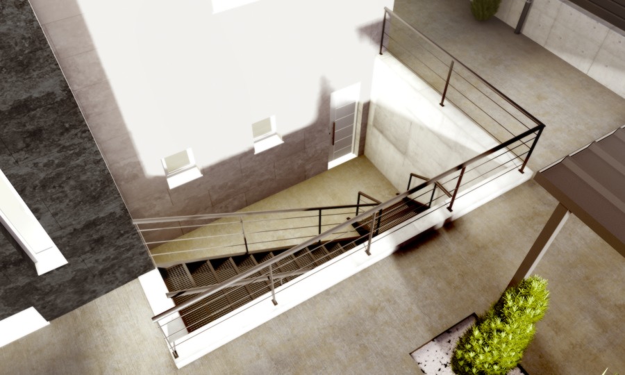 Foto: Patio Inglés de Easyhome Arquitectura #1961626 ...