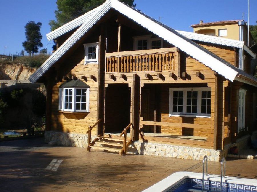 Vivienda de madera