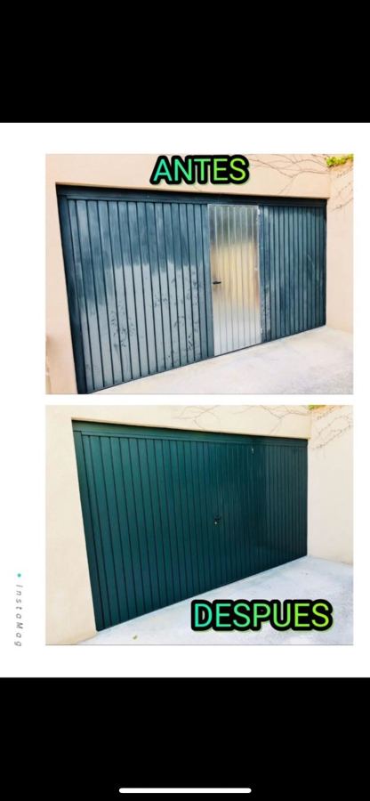Foto: Pintura Exterior Puerta Garaje de Pintura y Decoración David