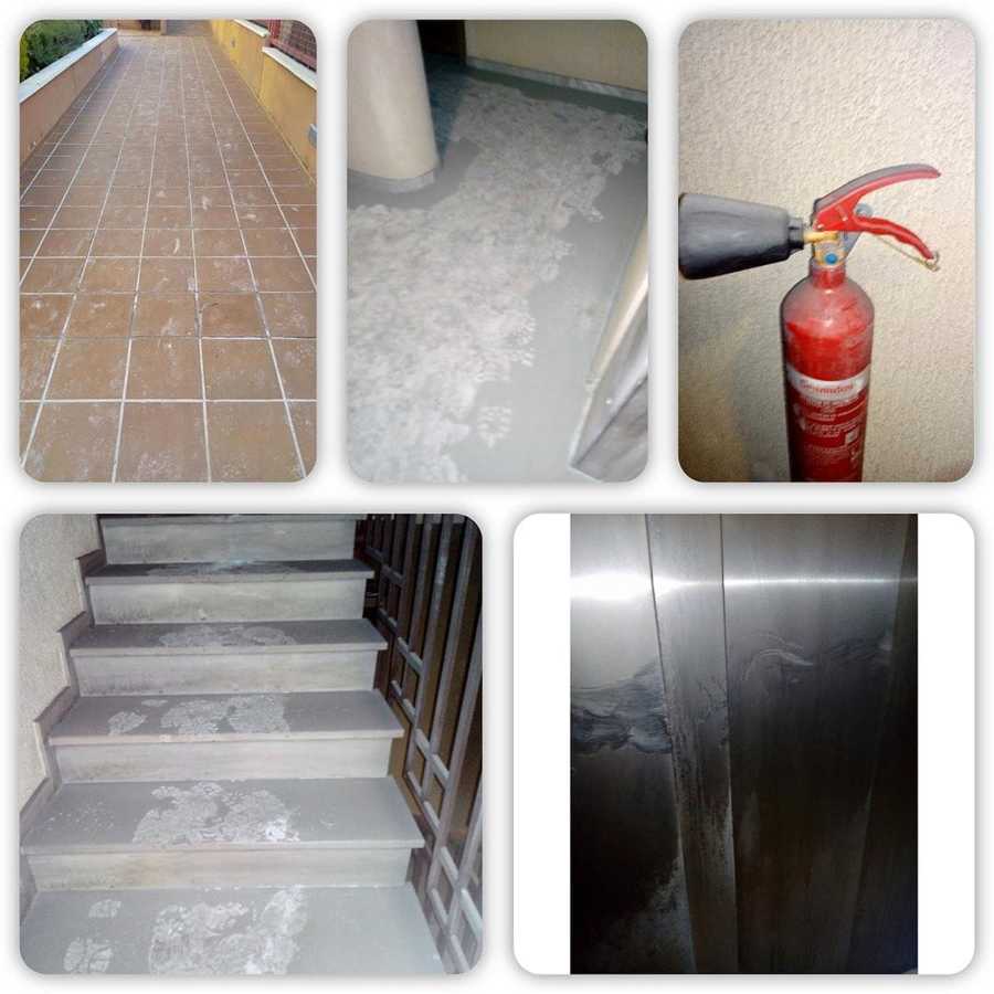 COMUNIDADES DE VECINOS - EL ANTES- AHORA LIMPIO