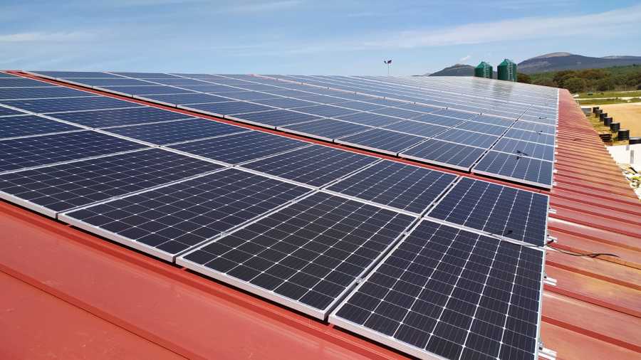 Instalación insdustrial 110KW