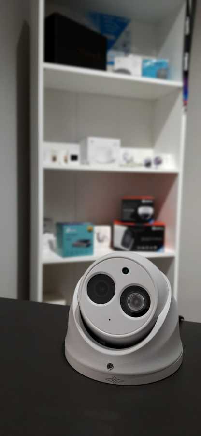 Instalación de camara domo