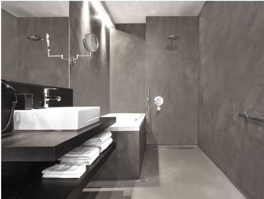 Baño microcemento