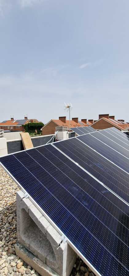 Instalación 11 paneles en Cabanillas del Campo (Guadalajara)