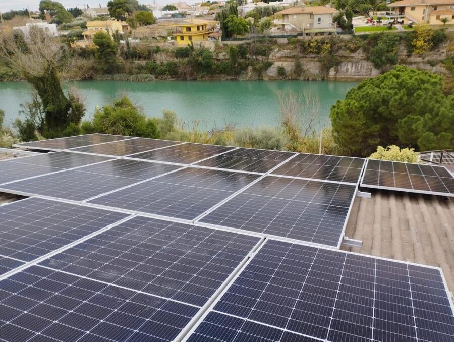 Instalación en la zona de Santa Quiteria