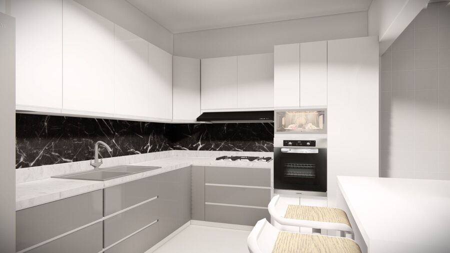 Instalación de Cocina Contemporánea