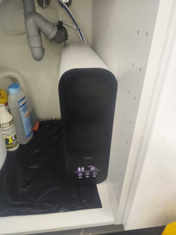 Instalación de osmosis compacta