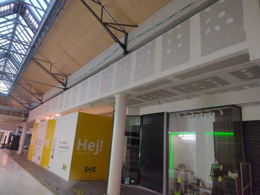 Reforma en Centro Comercial