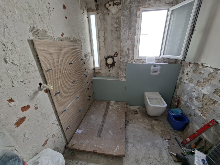 Reformando baño