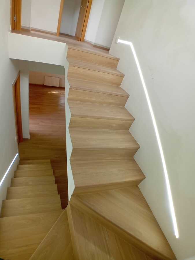 Renovación completa de la escalera